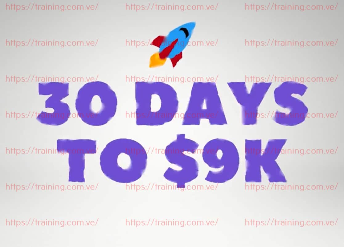 30 Days to $9K by Robert Allen 2 30 Days to $9K by Robert Allen Order