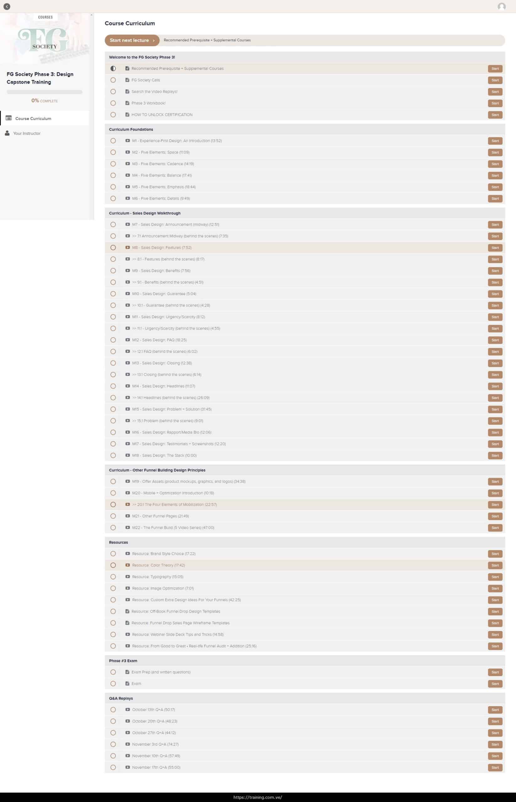 #4601 - 'Funnel Gorgeous HQ' FG Society Certification by Julie + Cathy Funnel Gorgeous buy