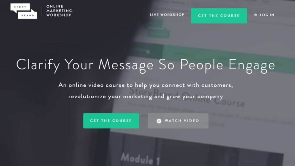 The StoryBrand Online Marketing Workshop by Donald Miller