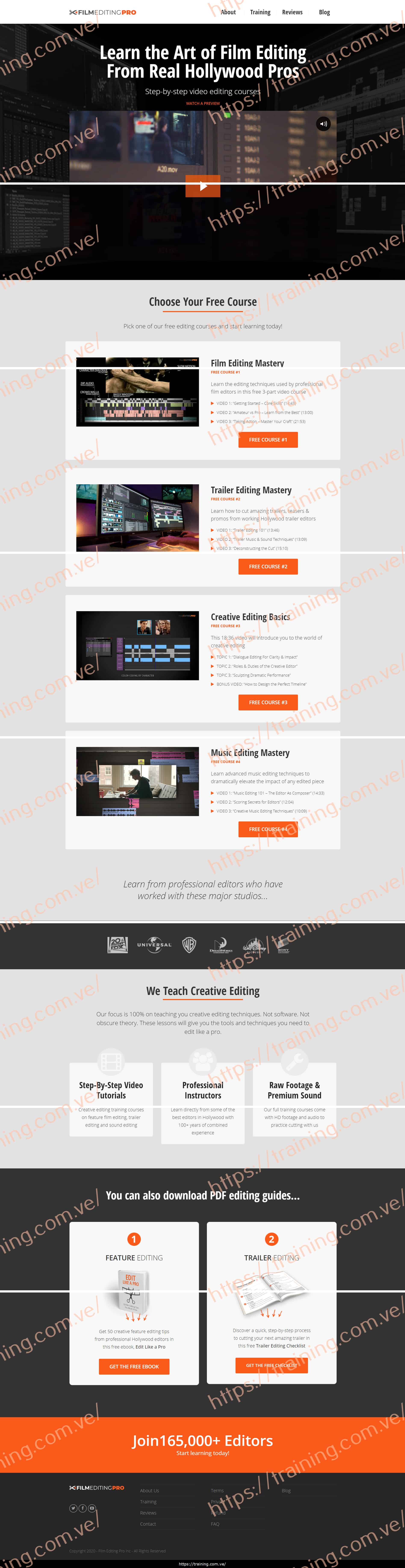 The Art of Action Editing by Film Editing Pro Sales Page