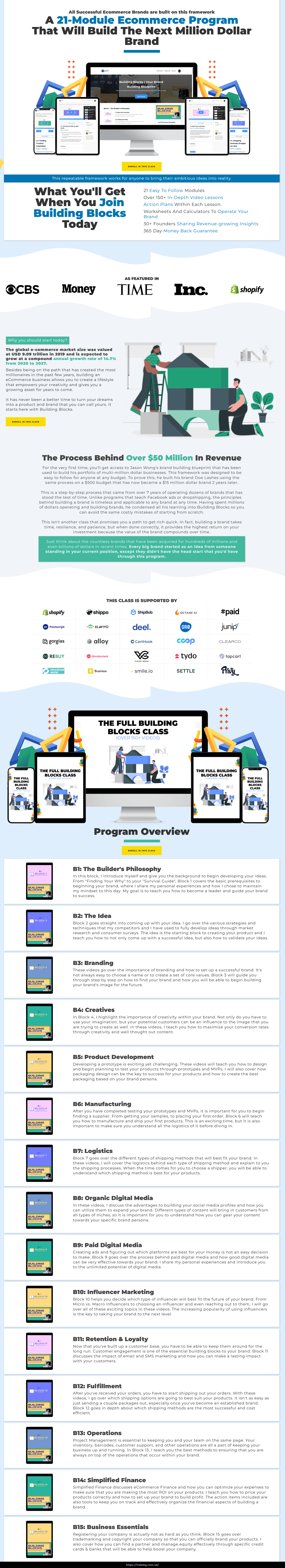 Building Blocks by Jason Wong Sales Page Building Blocks by Jason Wong Sales Page