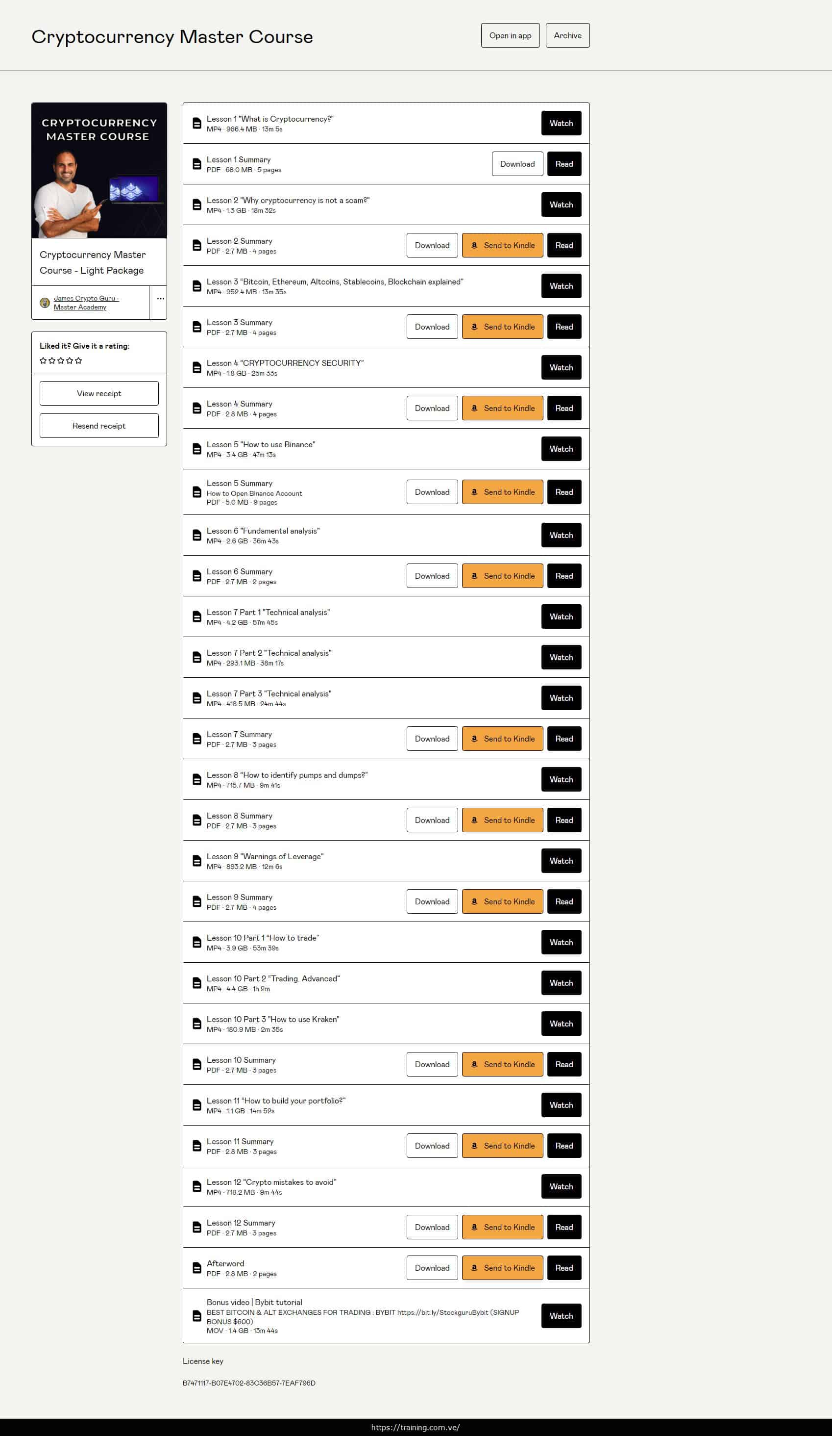 Cryptocurrency Master Course by James Crypto Guru Download