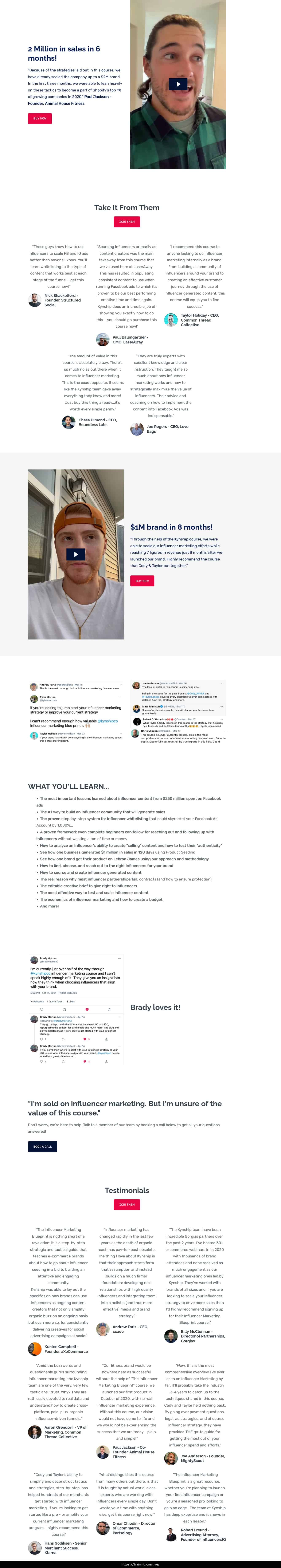 The Influencer Marketing Blueprint Premium by Kynship Sales Page The Influencer Marketing Blueprint Premium by Kynship Sales Page